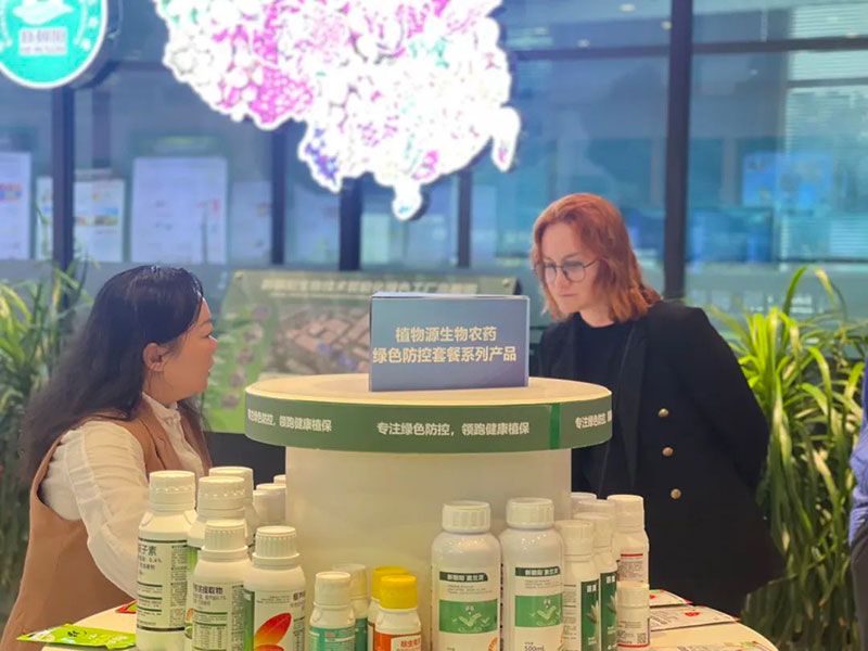 巴西國家植物保護產品協會專家訪問新朝陽，共探生物農業合作新機遇